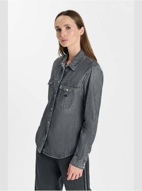 Camicia in denim barbo - Kiabi Camicia in denim barbo - Kiabi