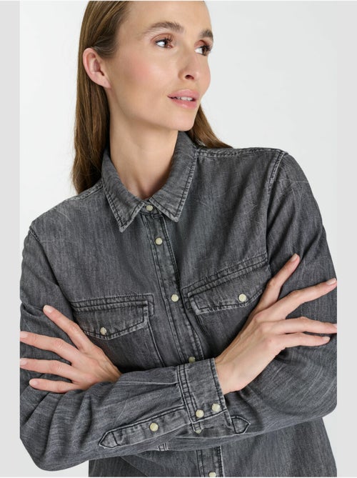 Camicia in denim barbo - Kiabi Camicia in denim barbo - Kiabi
