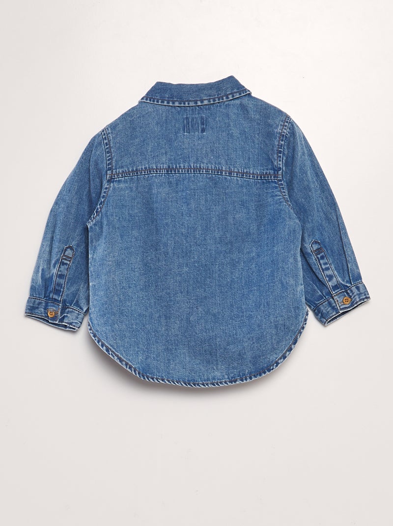 Camicia in denim BLU - Kiabi