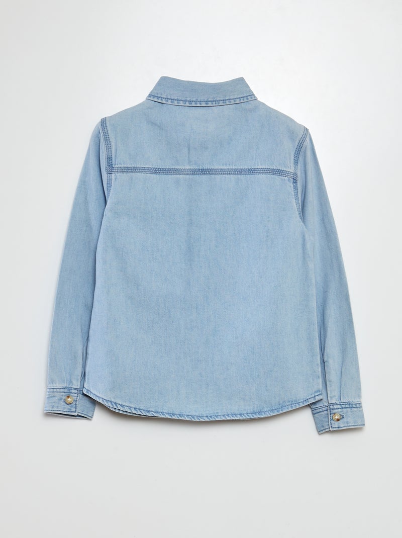 Camicia in denim BLU - Kiabi