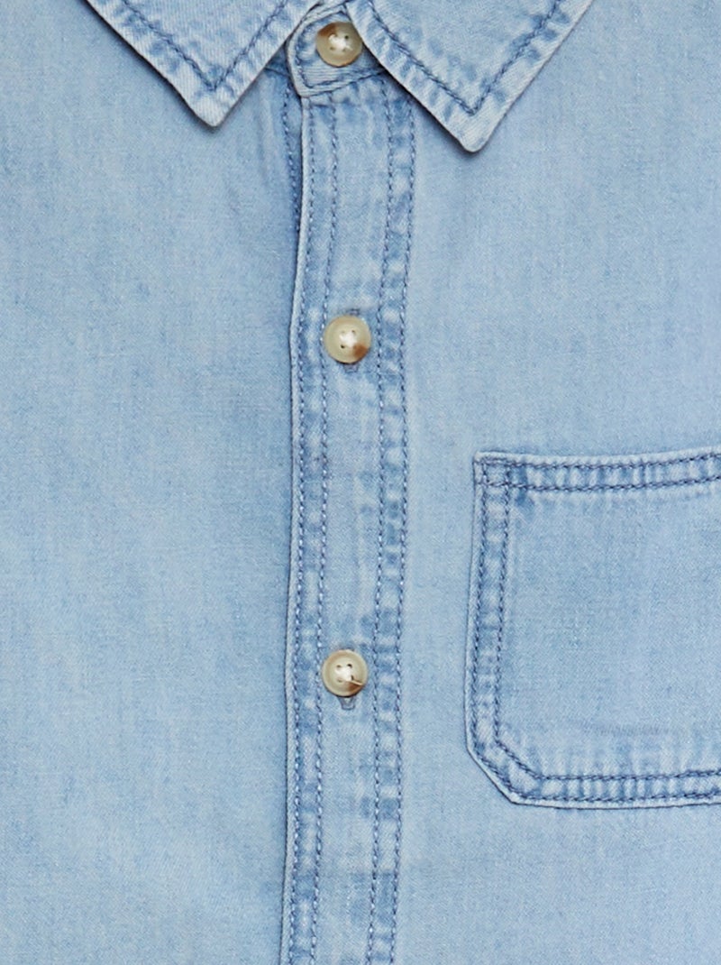 Camicia in denim BLU - Kiabi