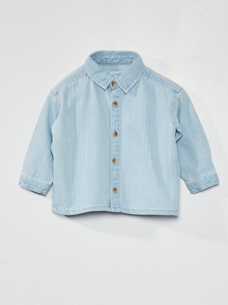 Camicia in denim BLU - Kiabi