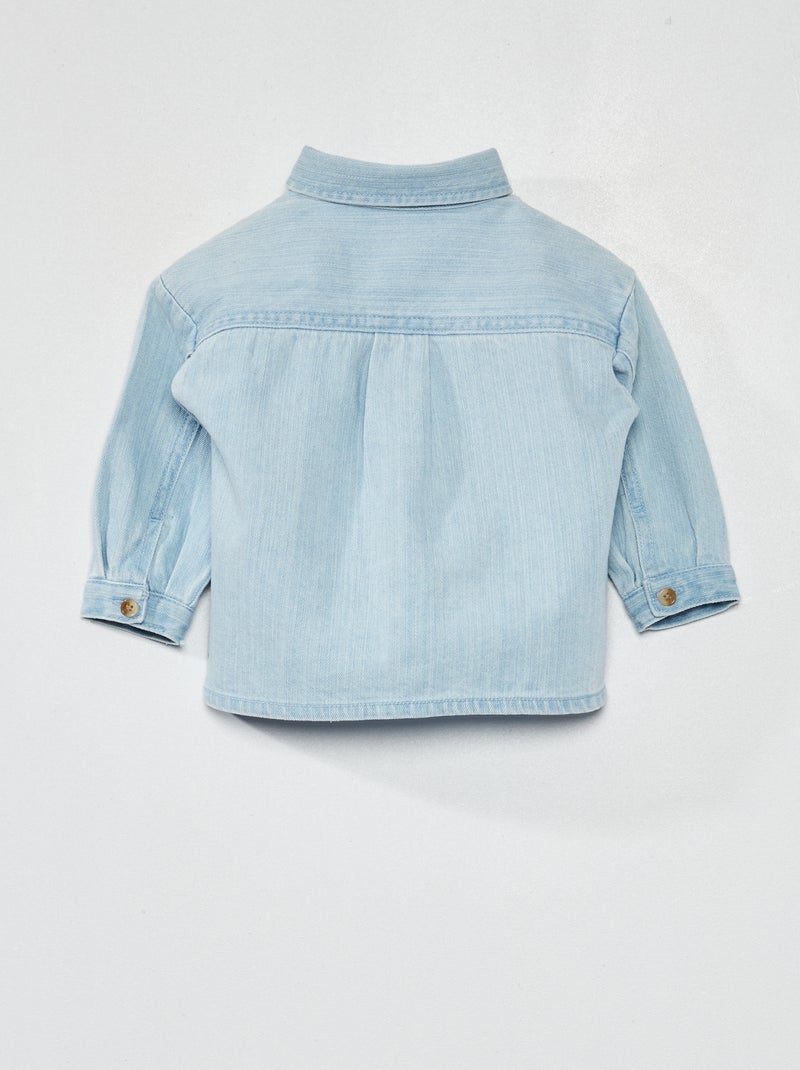 Camicia in denim BLU - Kiabi