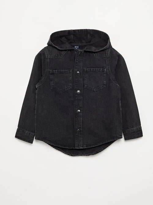 Camicia in denim con cappuccio - Kiabi