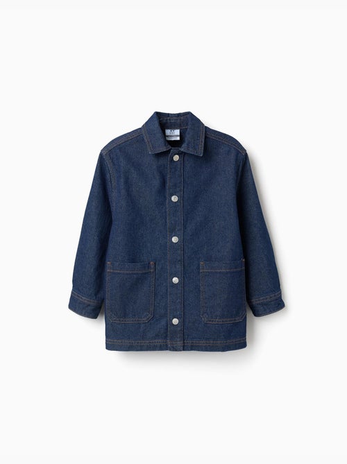 Camicia in denim con tasche frontali - Kiabi