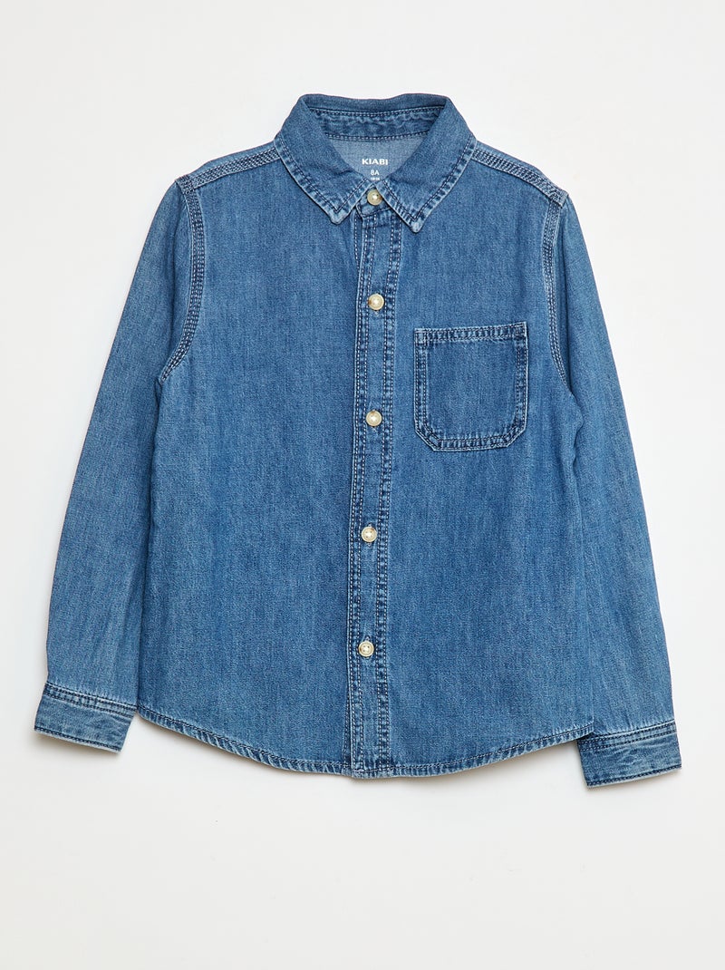 Camicia in denim di jeans Blu - Kiabi