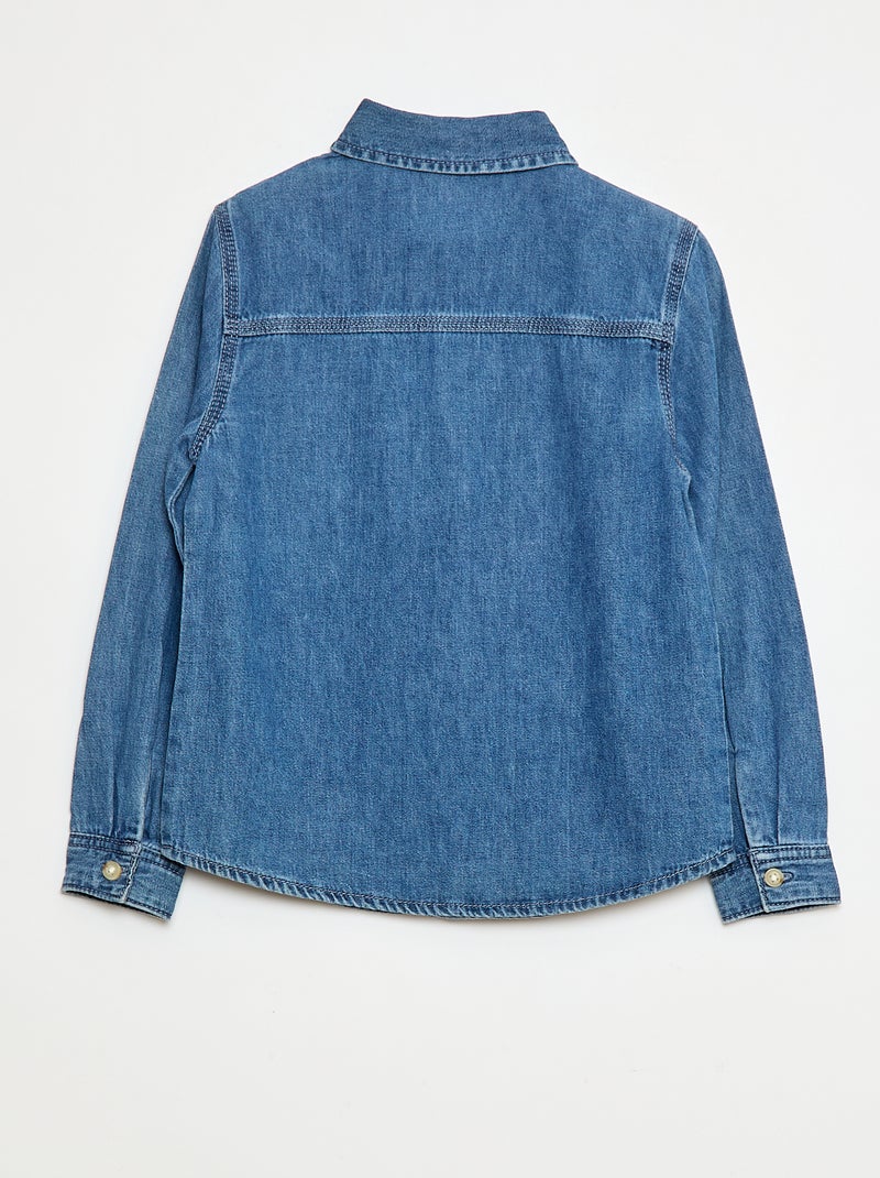 Camicia in denim di jeans Blu - Kiabi