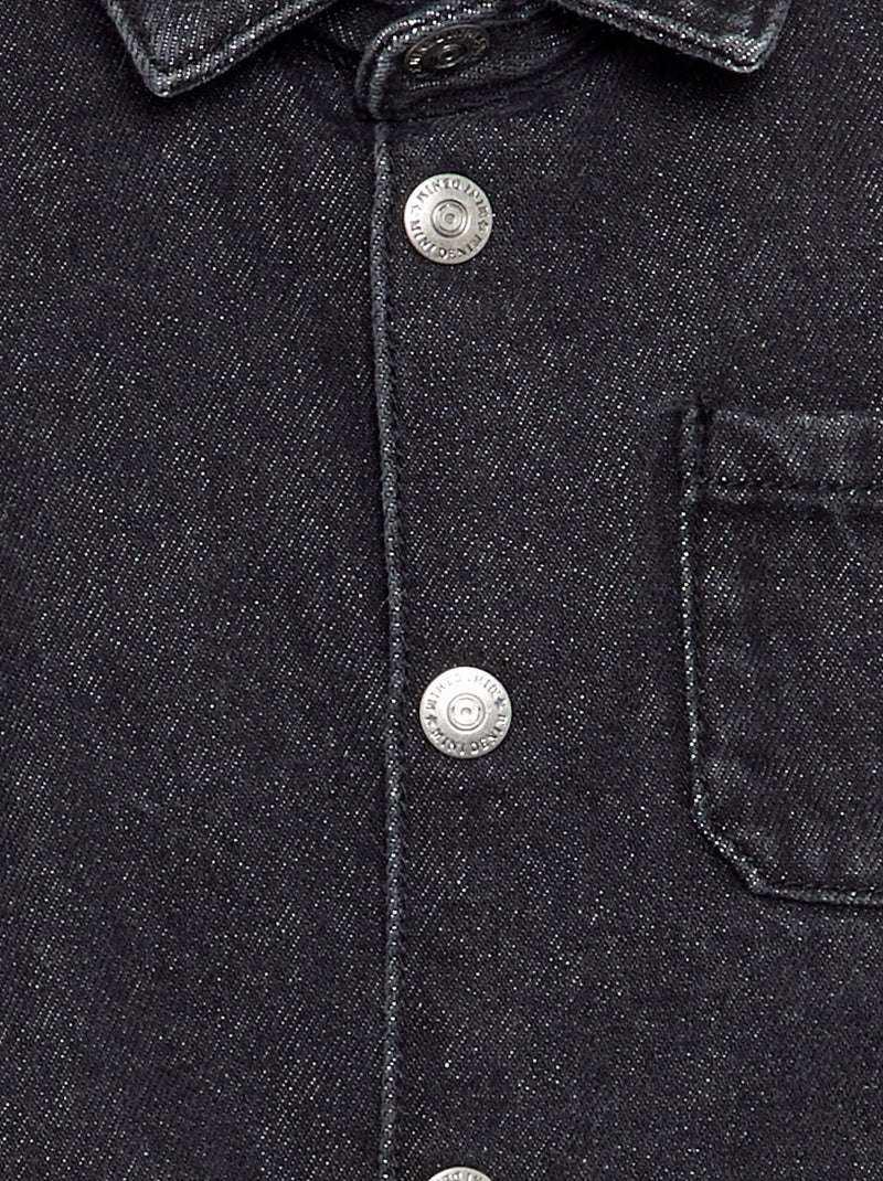 Camicia in denim Grigio - Kiabi