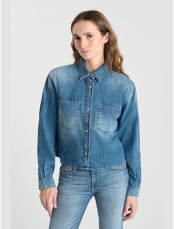Camicia in denim HELENA