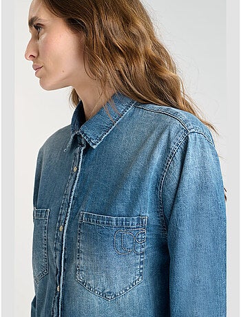 Camicia in denim HELENA