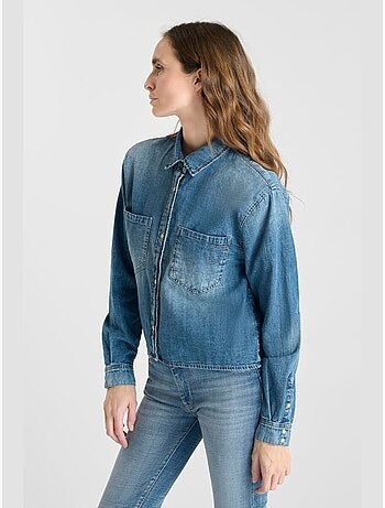 Camicia in denim HELENA
