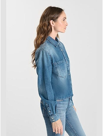 Camicia in denim HELENA