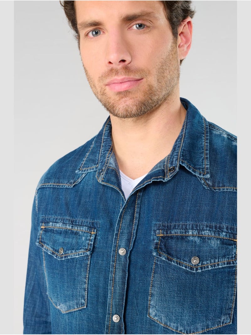 Camicia in denim JUANITO Blu - Kiabi