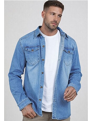 Camicia in denim Kebello