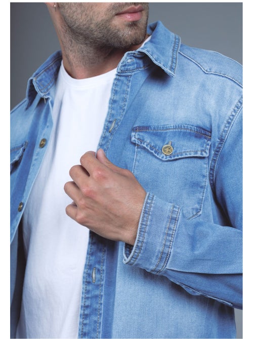 Camicia in denim Kebello - Kiabi
