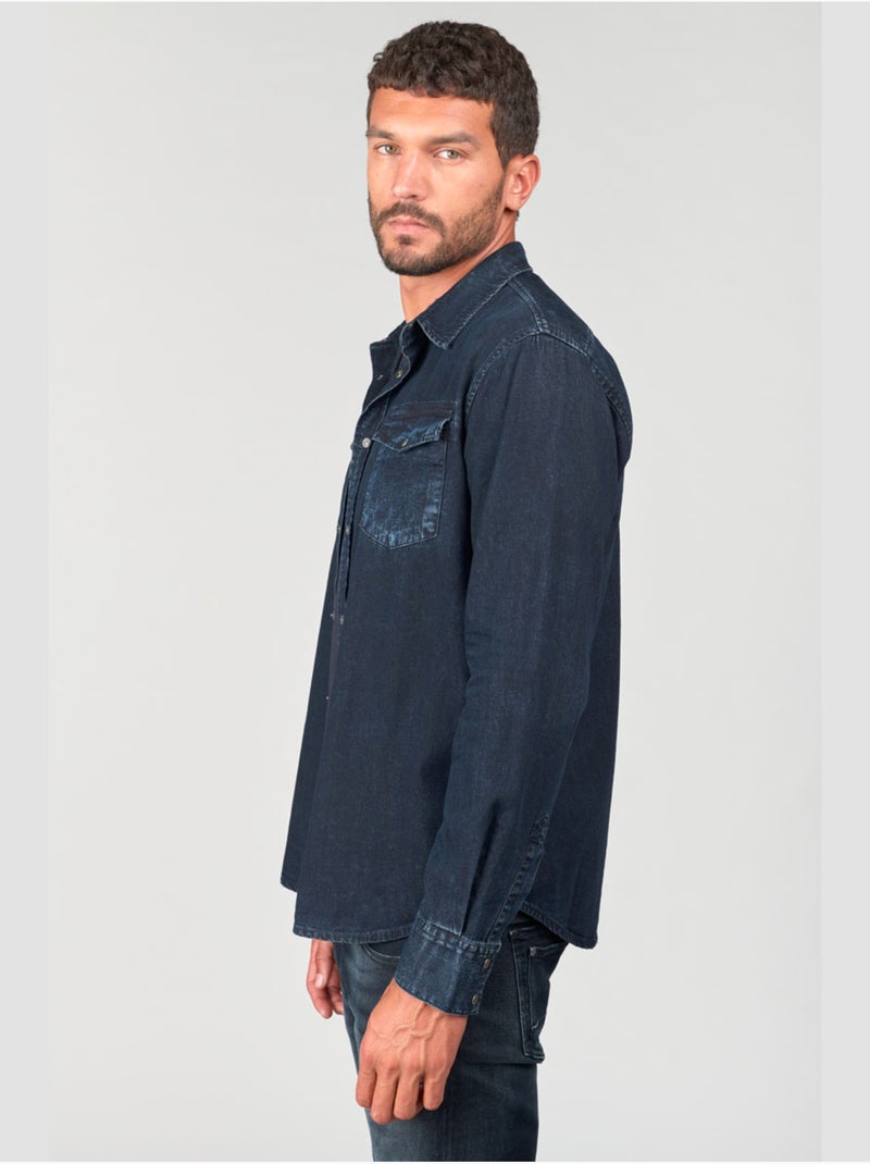 Camicia in denim PEDRO Blu - Kiabi