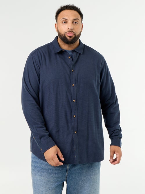 Camicia in flanella a fantasia - Kiabi