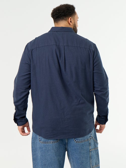 Camicia in flanella a fantasia - Kiabi