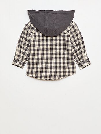 Camicia in flanella a quadri