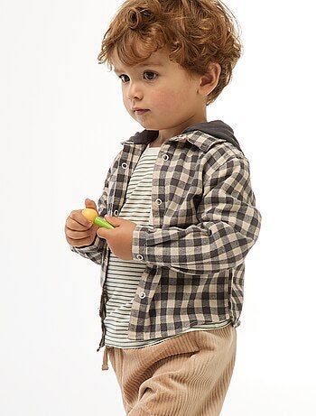 Camicia in flanella a quadri