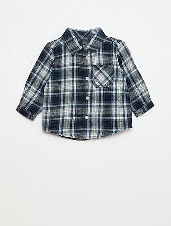 Camicia in flanella a quadri