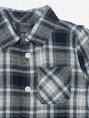 Camicia in flanella a quadri