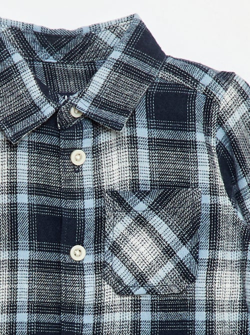 Camicia in flanella a quadri - Kiabi