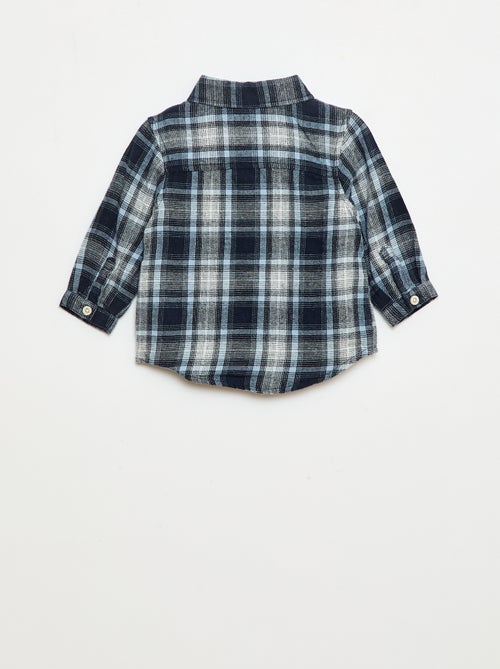 Camicia in flanella a quadri - Kiabi