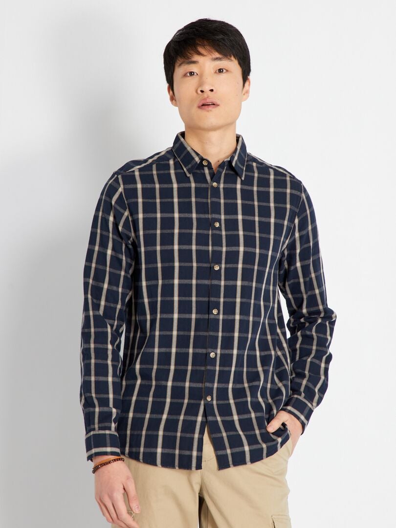 Boscaiolo Camicie Da Uomo A Quadri A Quadri Camicia