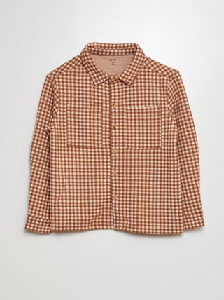 Camicia in flanella a quadri