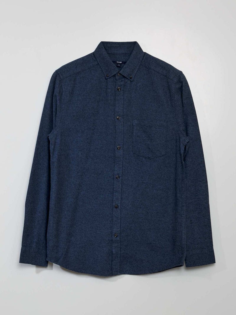Camicia in flanella BLU - Kiabi