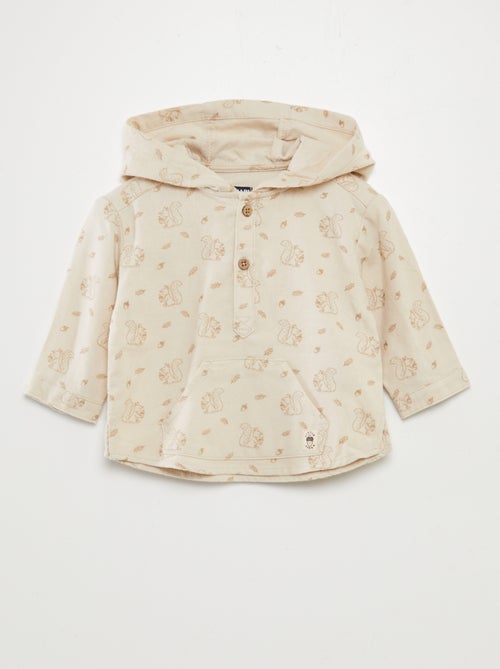 Camicia in flanella con cappuccio - Kiabi
