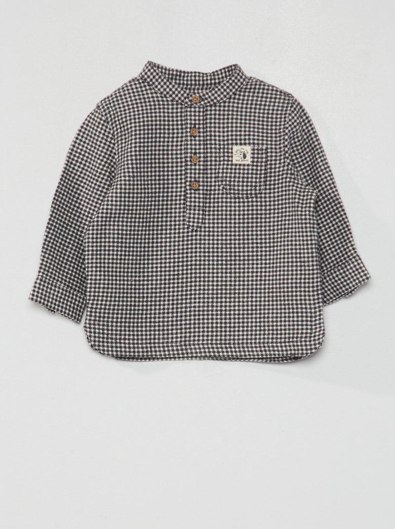 Dubinik® Camice Uomo Camicia Flanella Uomo Invernale 100% Poliestere