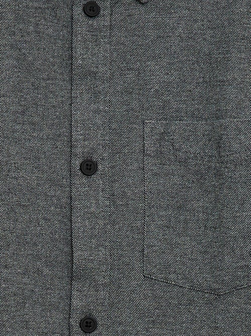 Camicia in flanella tinta unita - Kiabi