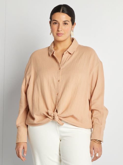 Camicia in garza di cotone - Kiabi