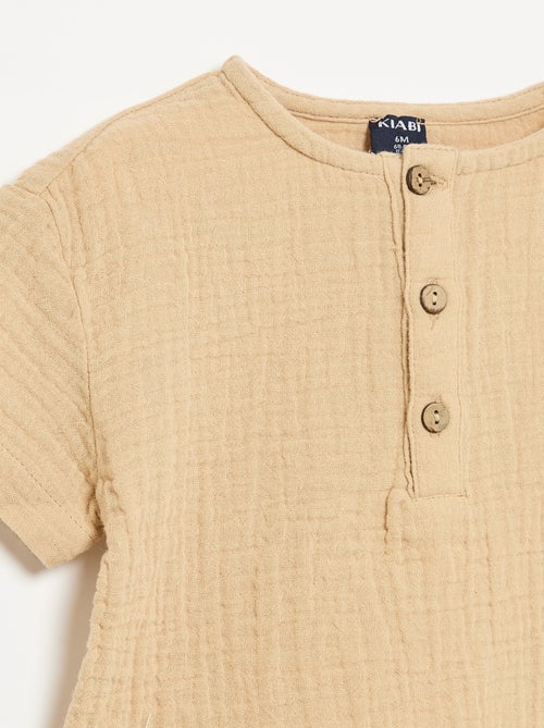 Camicia in garza di cotone - Kiabi