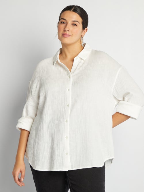 Camicia in garza di cotone - Kiabi