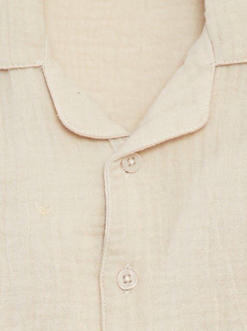 Camicia in garza di cotone con maniche corte 'Name It' - Kiabi