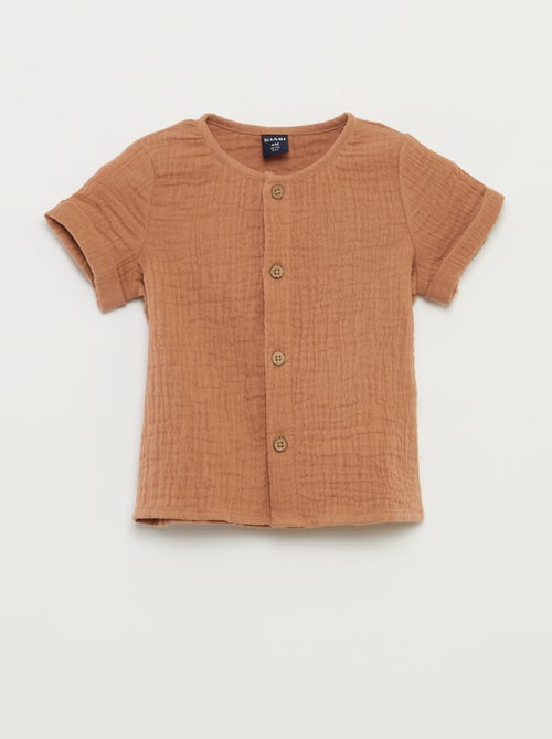 Camicia in garza di cotone - Kiabi