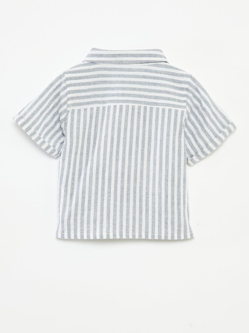 Camicia in garza di cotone 'Name it' BEIGE - Kiabi