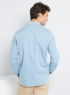 Camicia in jeans + 190 cm - Kiabi