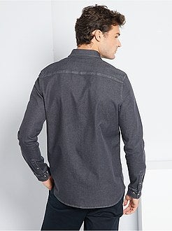 Camicia in jeans + 190 cm - Kiabi
