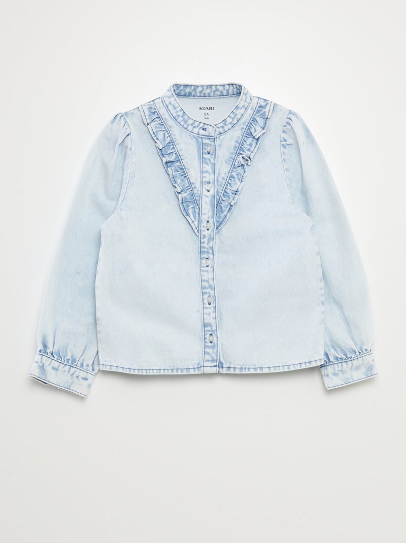 Camicia in jeans BLU - Kiabi
