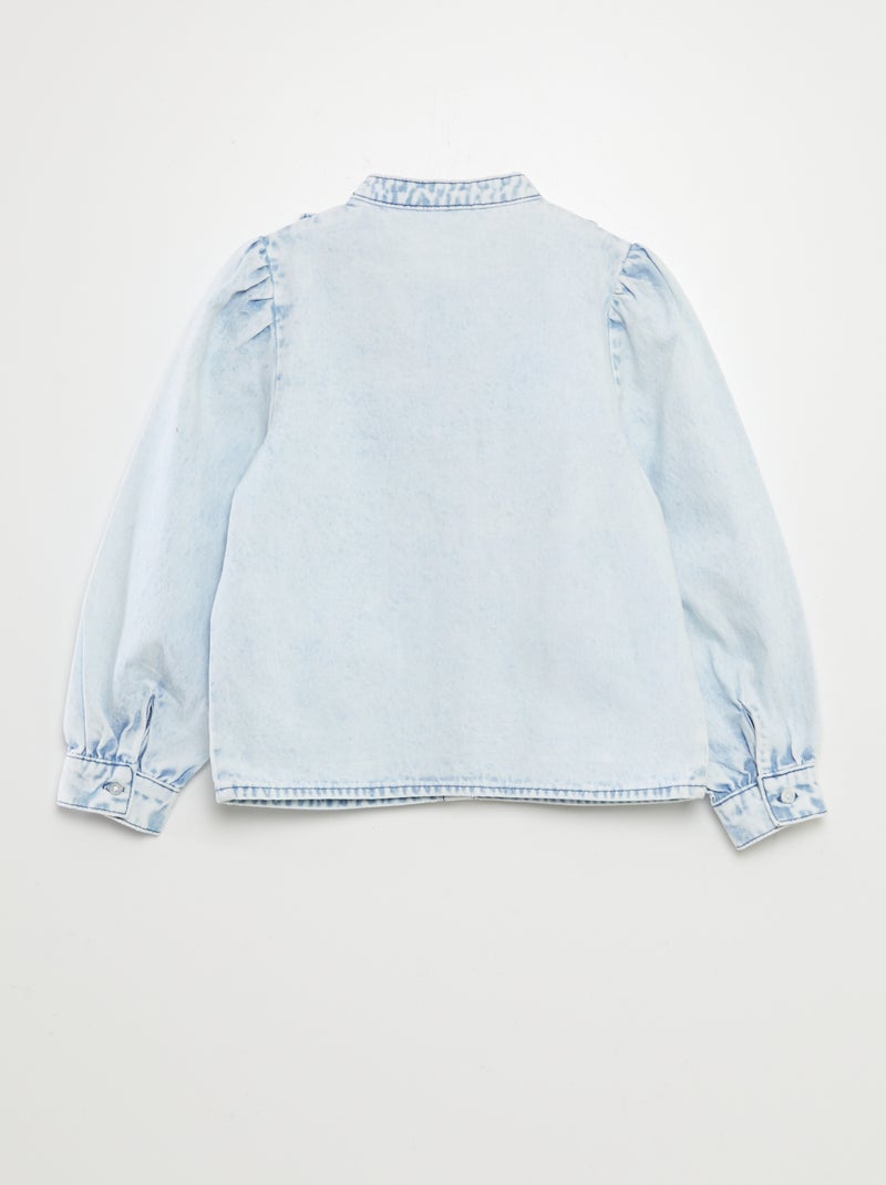 Camicia in jeans BLU - Kiabi