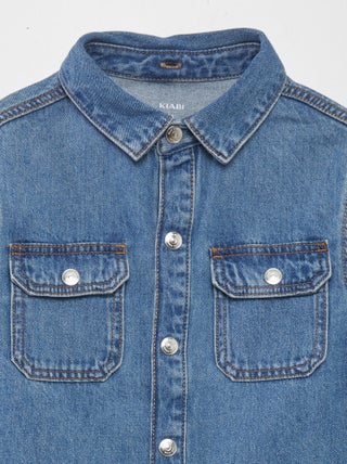 Barrow Camicia Con Cappuccio F3BKJUSI035 A Quadri Da Bambino