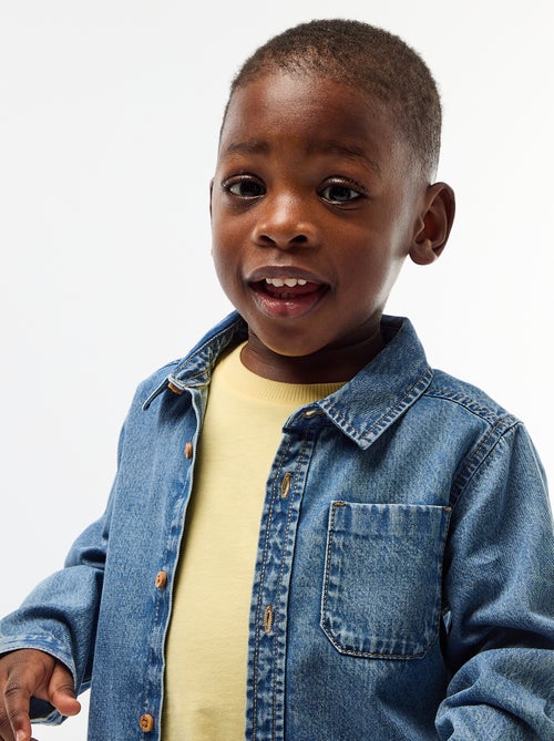 Camicia in jeans regular fit - Kiabi