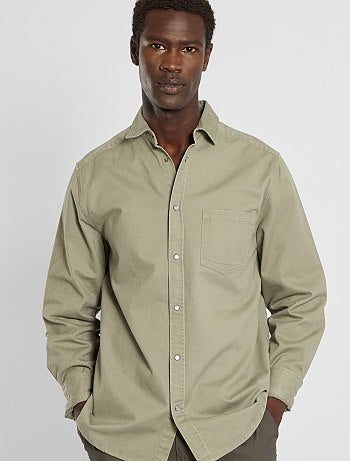 Camicie in jeans da - verde - Kiabi