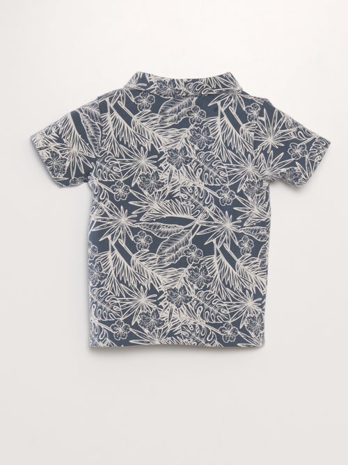 Camicia in jersey stampata - Kiabi