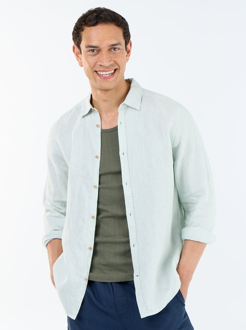 Camicia in lino - Kiabi