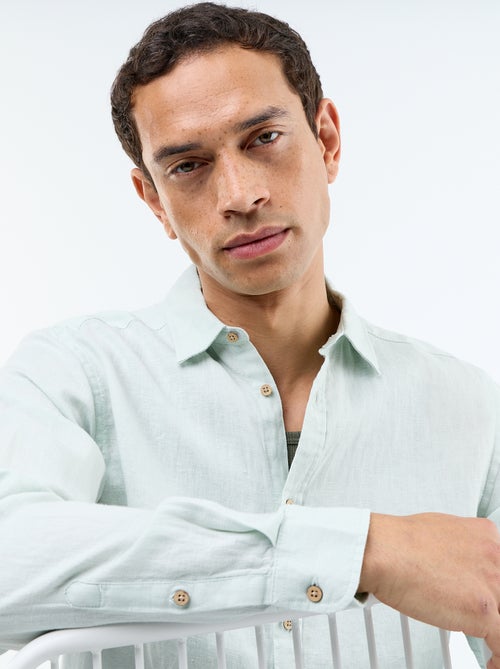 Camicia in lino - Kiabi